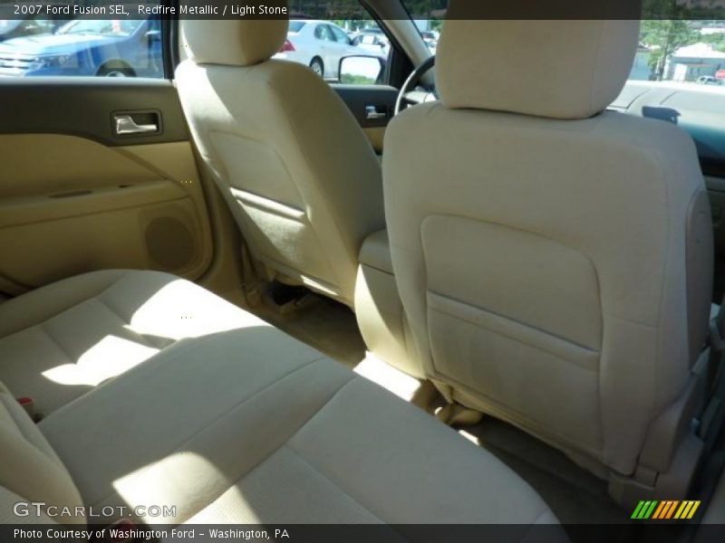 Redfire Metallic / Light Stone 2007 Ford Fusion SEL