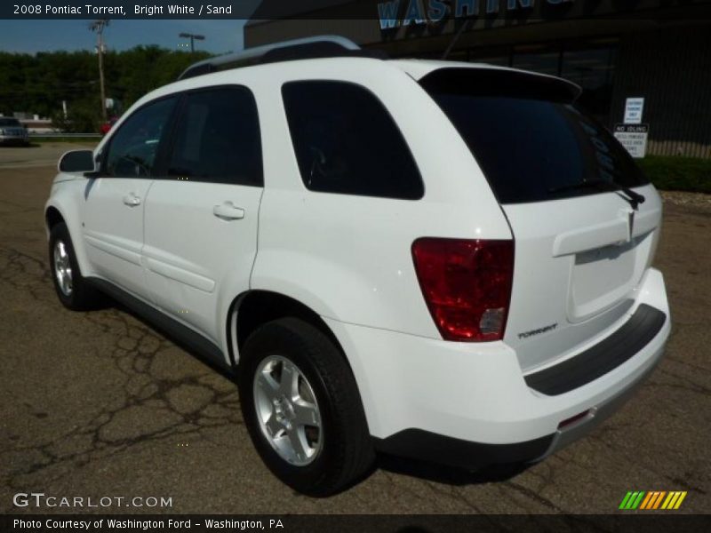 Bright White / Sand 2008 Pontiac Torrent