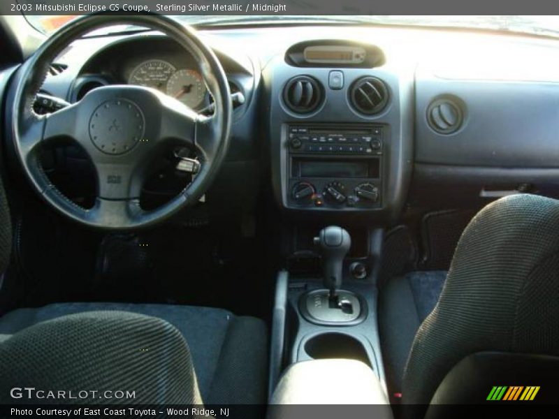 Sterling Silver Metallic / Midnight 2003 Mitsubishi Eclipse GS Coupe