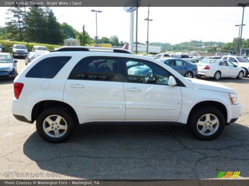 Bright White / Sand 2008 Pontiac Torrent