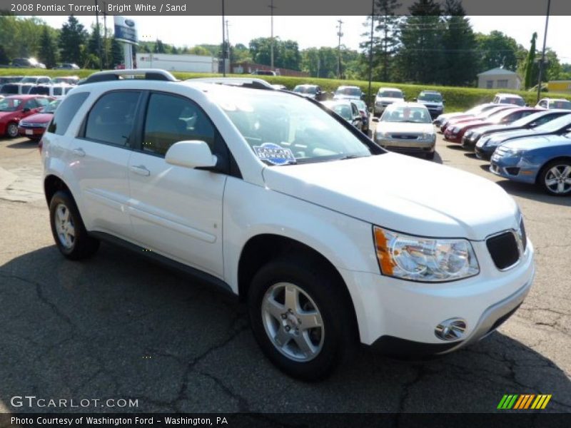 Bright White / Sand 2008 Pontiac Torrent