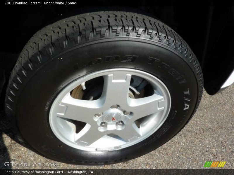 Bright White / Sand 2008 Pontiac Torrent