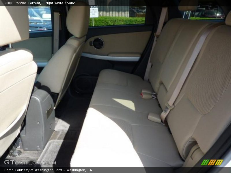 Bright White / Sand 2008 Pontiac Torrent