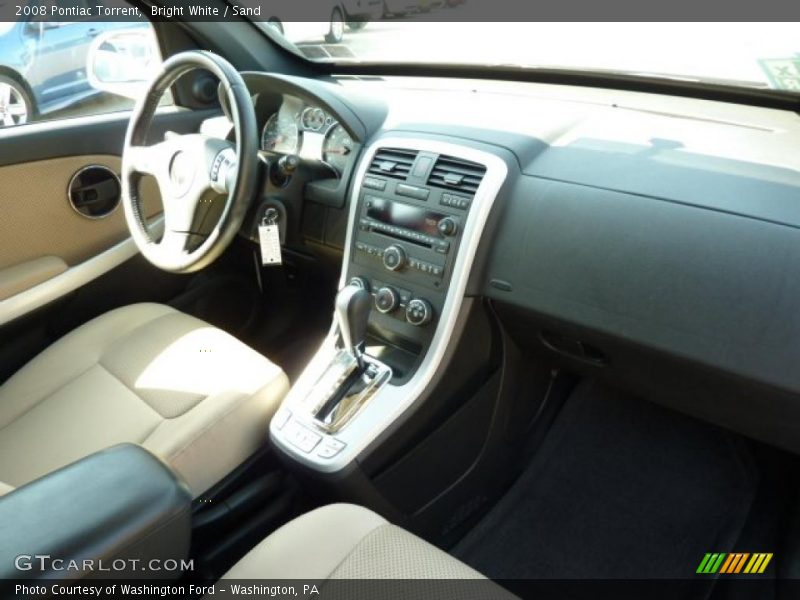 Bright White / Sand 2008 Pontiac Torrent