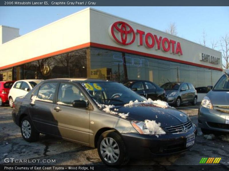 Graphite Gray Pearl / Gray 2006 Mitsubishi Lancer ES