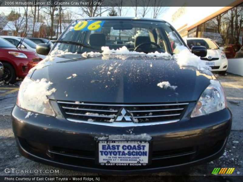 Graphite Gray Pearl / Gray 2006 Mitsubishi Lancer ES