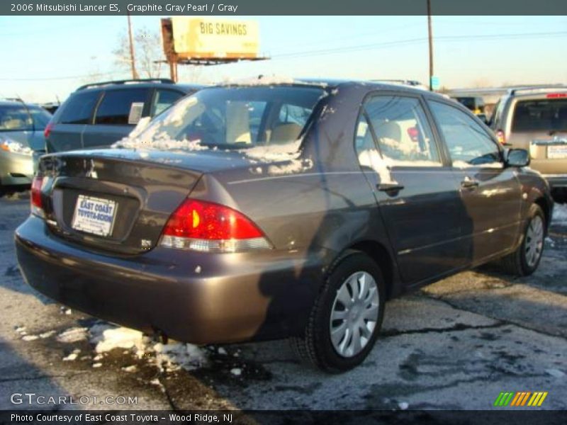 Graphite Gray Pearl / Gray 2006 Mitsubishi Lancer ES