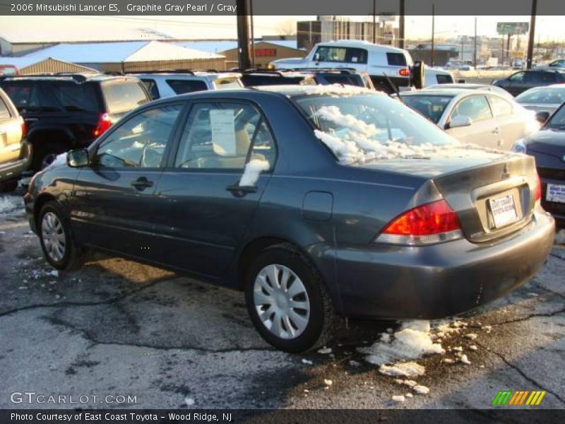 Graphite Gray Pearl / Gray 2006 Mitsubishi Lancer ES