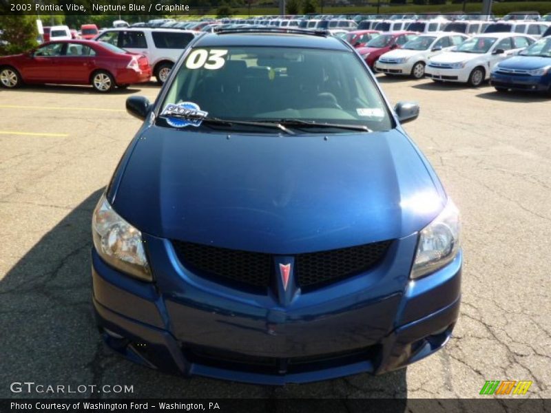 Neptune Blue / Graphite 2003 Pontiac Vibe