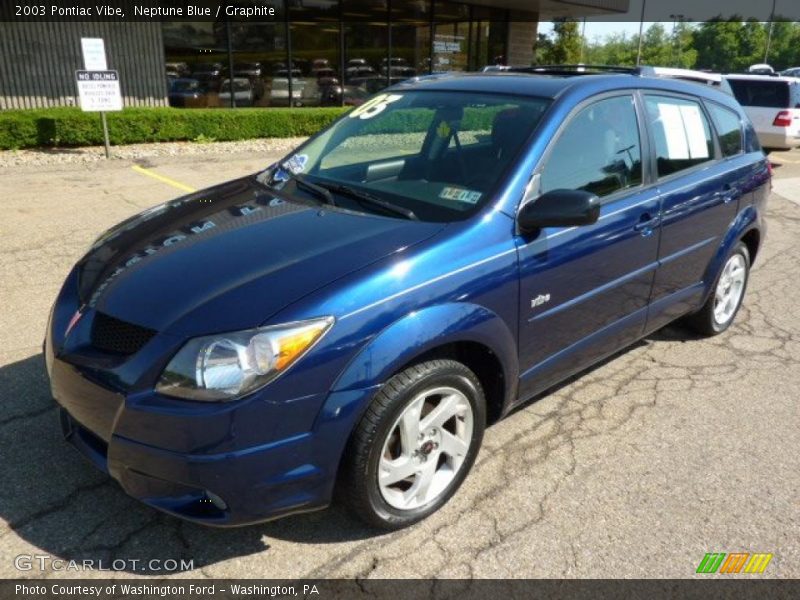 Neptune Blue / Graphite 2003 Pontiac Vibe