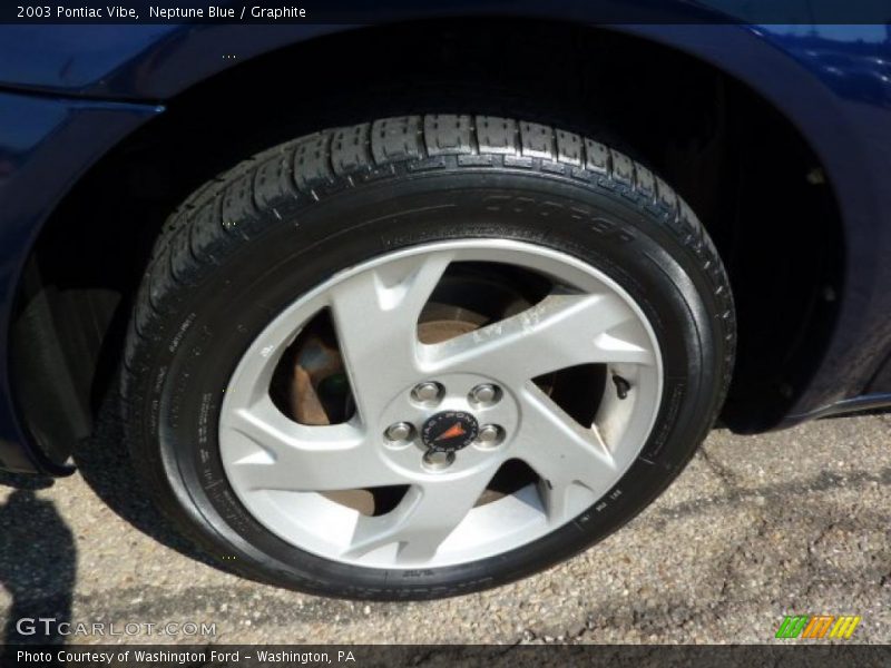 Neptune Blue / Graphite 2003 Pontiac Vibe
