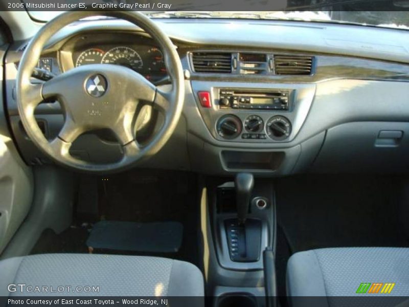 Graphite Gray Pearl / Gray 2006 Mitsubishi Lancer ES