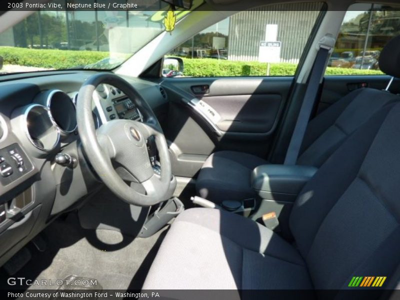 Neptune Blue / Graphite 2003 Pontiac Vibe