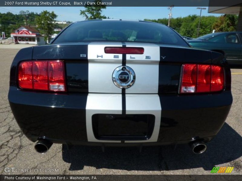 Black / Dark Charcoal 2007 Ford Mustang Shelby GT Coupe