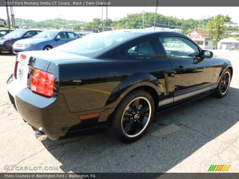 Black / Dark Charcoal 2007 Ford Mustang Shelby GT Coupe