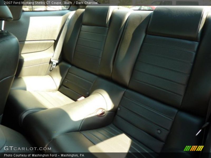 Black / Dark Charcoal 2007 Ford Mustang Shelby GT Coupe