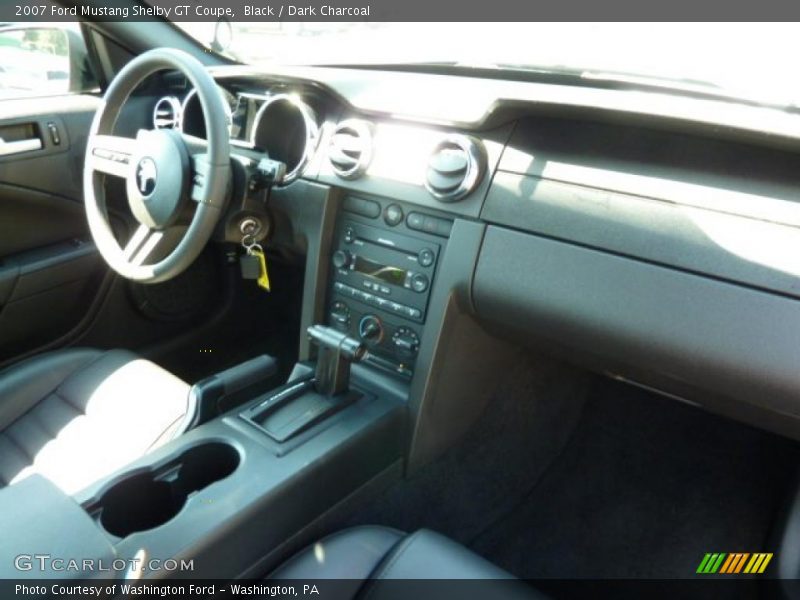 Black / Dark Charcoal 2007 Ford Mustang Shelby GT Coupe