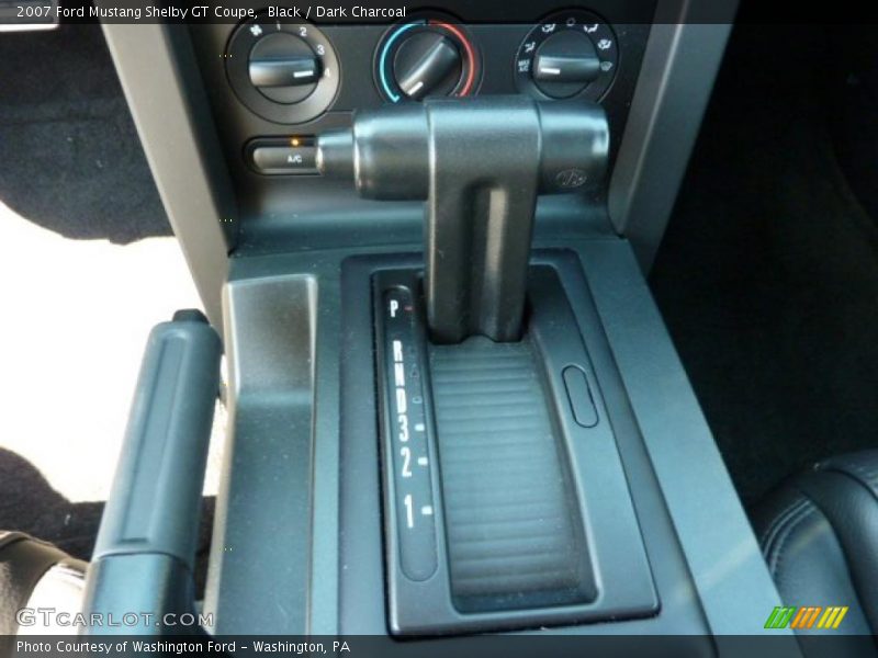Black / Dark Charcoal 2007 Ford Mustang Shelby GT Coupe