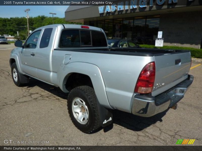 Silver Streak Mica / Graphite Gray 2005 Toyota Tacoma Access Cab 4x4