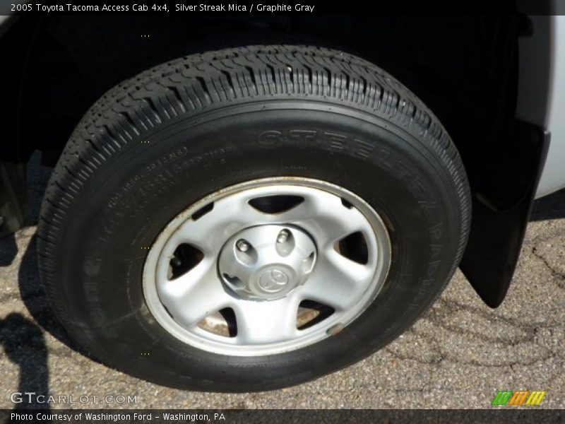 Silver Streak Mica / Graphite Gray 2005 Toyota Tacoma Access Cab 4x4