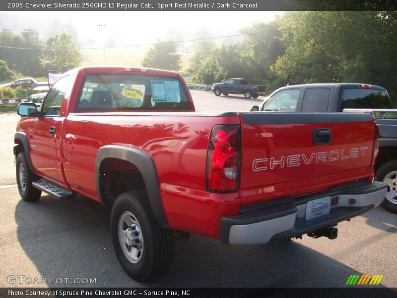 Sport Red Metallic / Dark Charcoal 2005 Chevrolet Silverado 2500HD LS Regular Cab