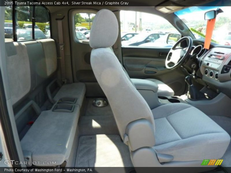 Silver Streak Mica / Graphite Gray 2005 Toyota Tacoma Access Cab 4x4