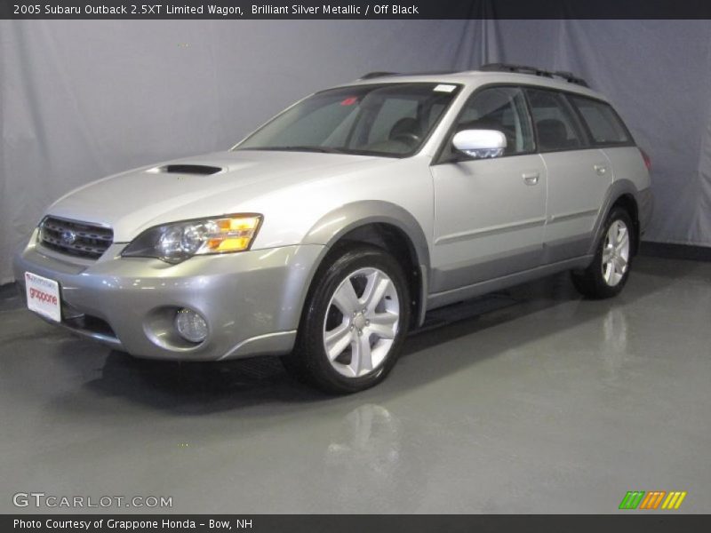 Brilliant Silver Metallic / Off Black 2005 Subaru Outback 2.5XT Limited Wagon