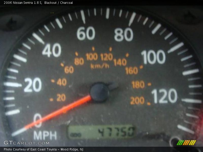 Blackout / Charcoal 2006 Nissan Sentra 1.8 S