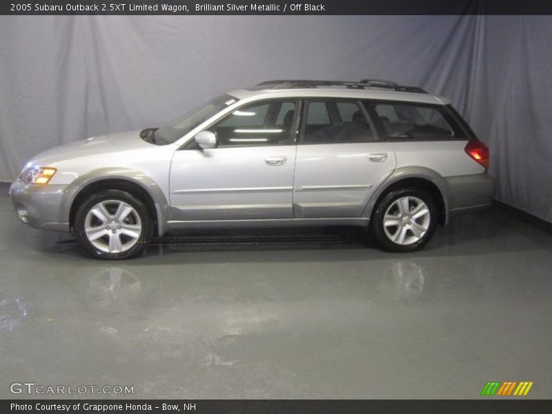 Brilliant Silver Metallic / Off Black 2005 Subaru Outback 2.5XT Limited Wagon