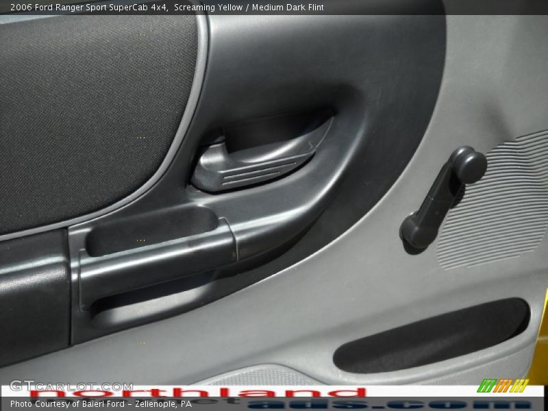 Screaming Yellow / Medium Dark Flint 2006 Ford Ranger Sport SuperCab 4x4