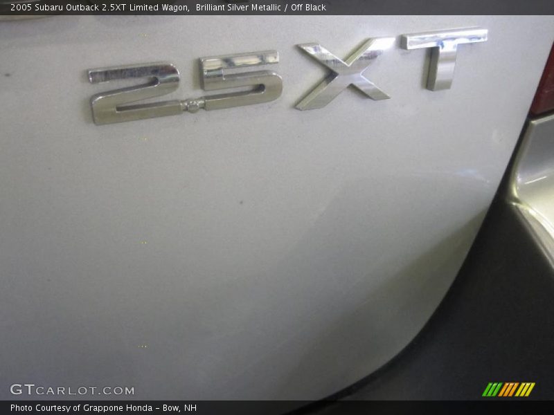 Brilliant Silver Metallic / Off Black 2005 Subaru Outback 2.5XT Limited Wagon