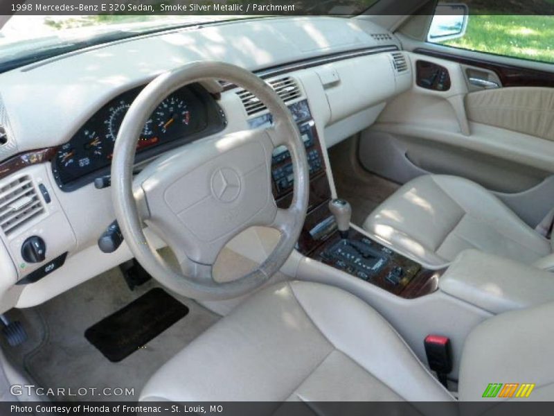 Smoke Silver Metallic / Parchment 1998 Mercedes-Benz E 320 Sedan