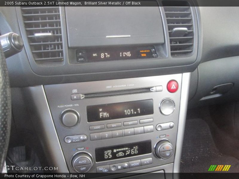 Brilliant Silver Metallic / Off Black 2005 Subaru Outback 2.5XT Limited Wagon