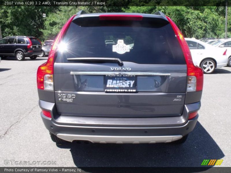 Titanium Gray Metallic / Taupe 2007 Volvo XC90 3.2 AWD