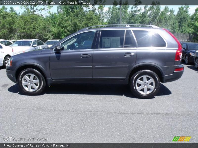 Titanium Gray Metallic / Taupe 2007 Volvo XC90 3.2 AWD