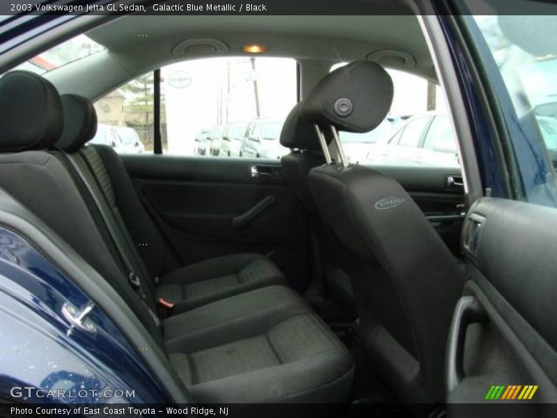 Galactic Blue Metallic / Black 2003 Volkswagen Jetta GL Sedan