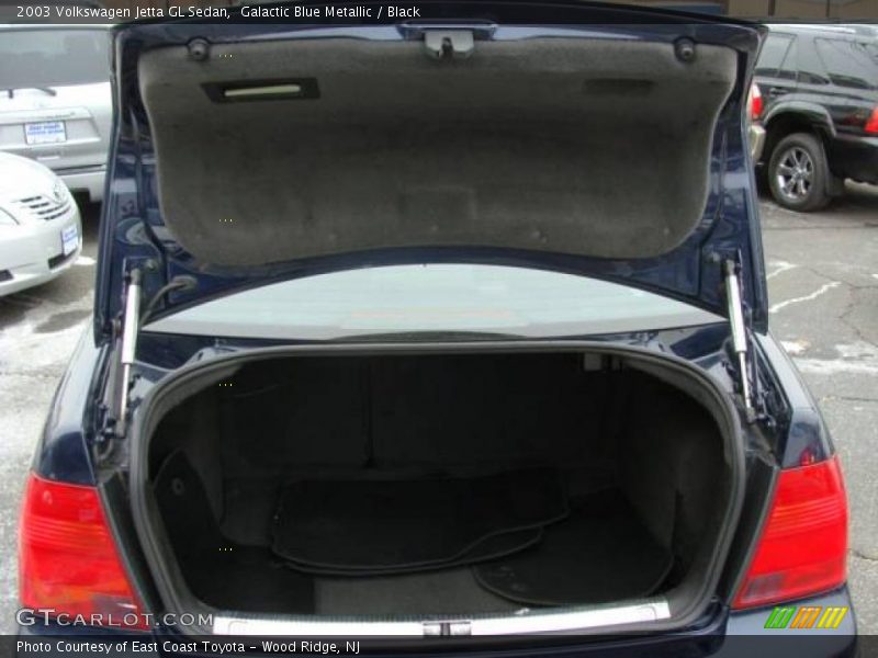 Galactic Blue Metallic / Black 2003 Volkswagen Jetta GL Sedan