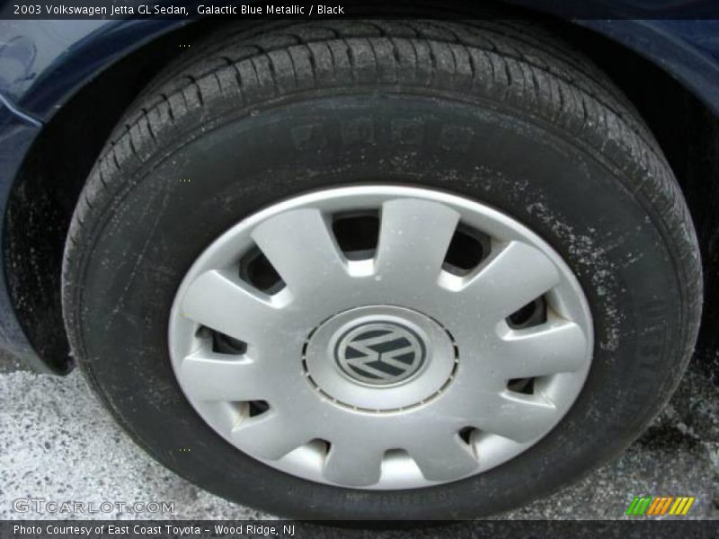 Galactic Blue Metallic / Black 2003 Volkswagen Jetta GL Sedan