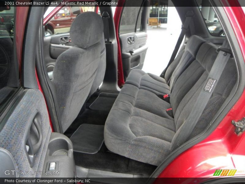 Majestic Red Metallic / Graphite 2001 Chevrolet Blazer LS 4x4