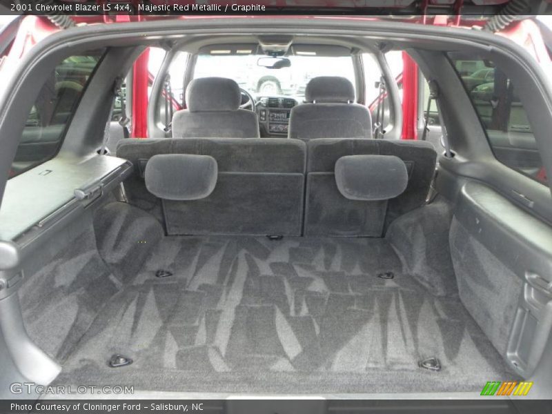 Majestic Red Metallic / Graphite 2001 Chevrolet Blazer LS 4x4