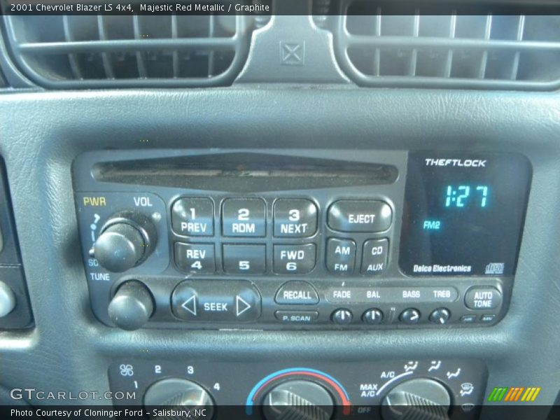 Majestic Red Metallic / Graphite 2001 Chevrolet Blazer LS 4x4