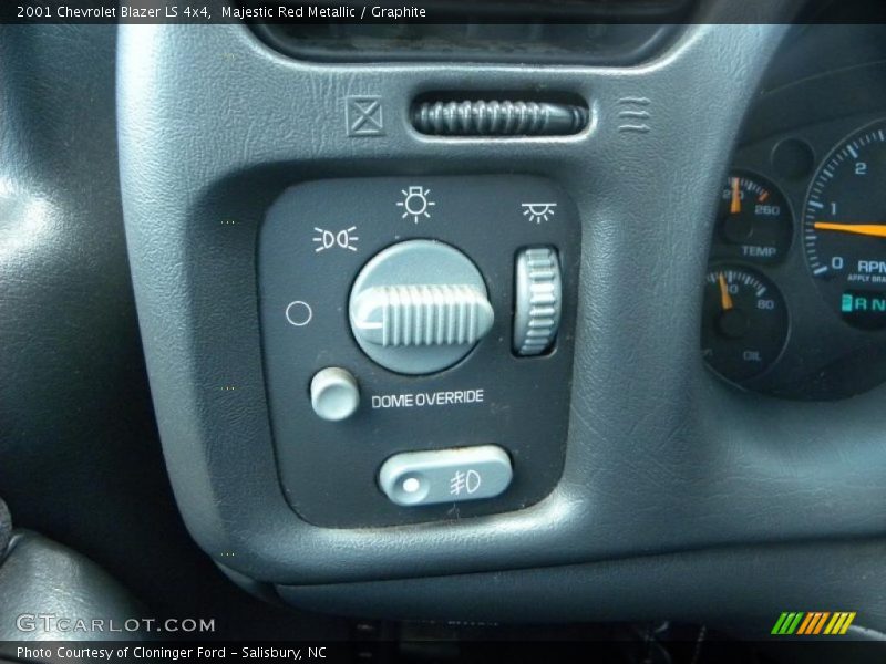 Majestic Red Metallic / Graphite 2001 Chevrolet Blazer LS 4x4