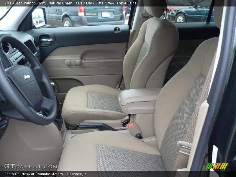 Natural Green Pearl / Dark Slate Gray/Pebble Beige 2010 Jeep Patriot Sport