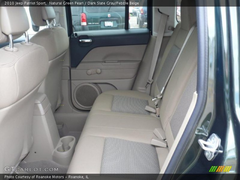 Natural Green Pearl / Dark Slate Gray/Pebble Beige 2010 Jeep Patriot Sport