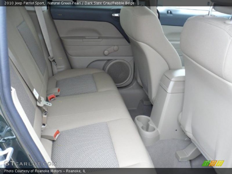 Natural Green Pearl / Dark Slate Gray/Pebble Beige 2010 Jeep Patriot Sport