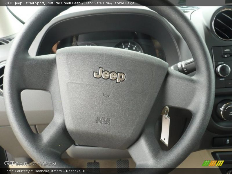 Natural Green Pearl / Dark Slate Gray/Pebble Beige 2010 Jeep Patriot Sport