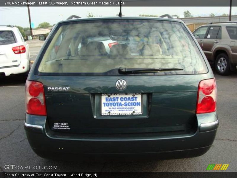 Northern Green Metallic / Beige 2004 Volkswagen Passat GLS Wagon