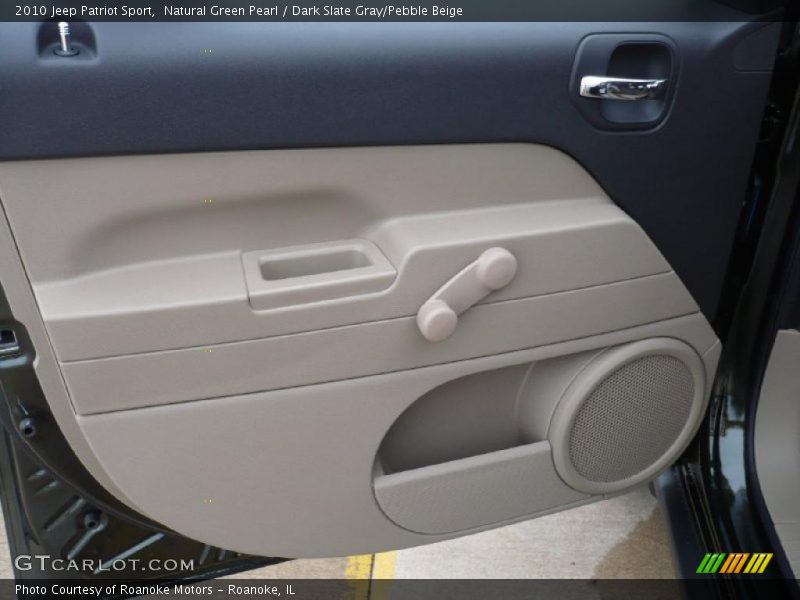 Natural Green Pearl / Dark Slate Gray/Pebble Beige 2010 Jeep Patriot Sport