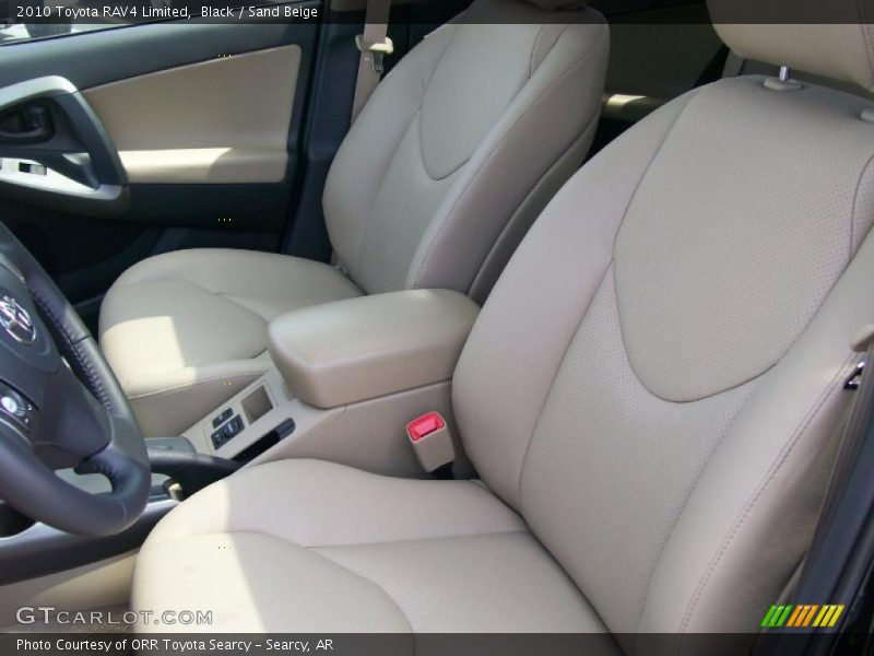 Black / Sand Beige 2010 Toyota RAV4 Limited