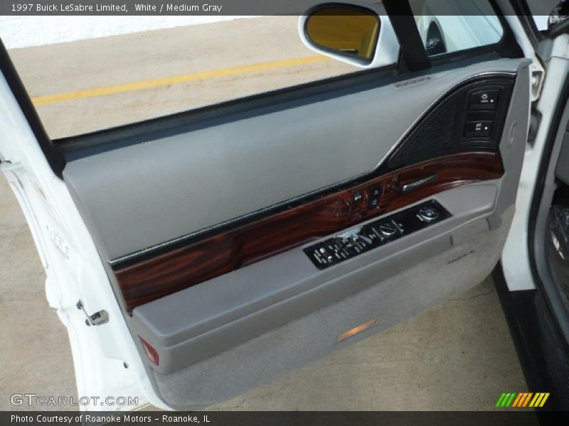 White / Medium Gray 1997 Buick LeSabre Limited
